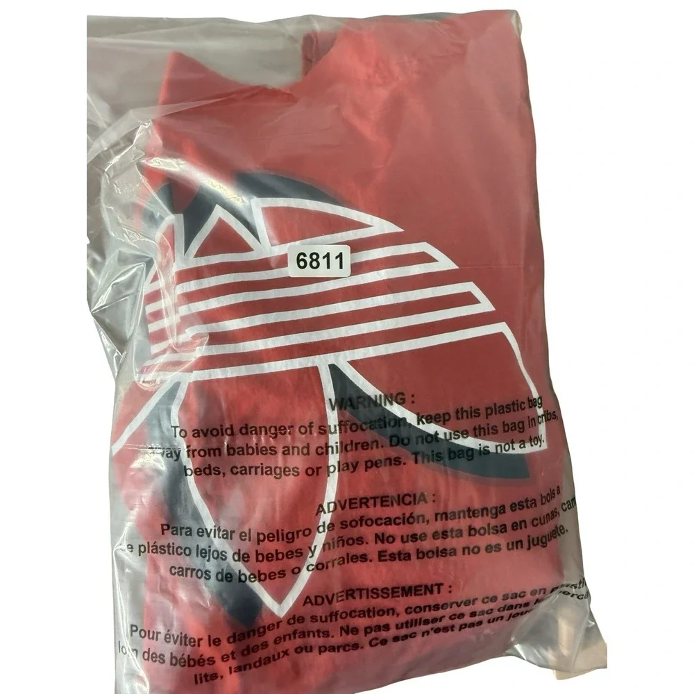 Adidas‎ Size small Red trefoil swim shorts trunks mens